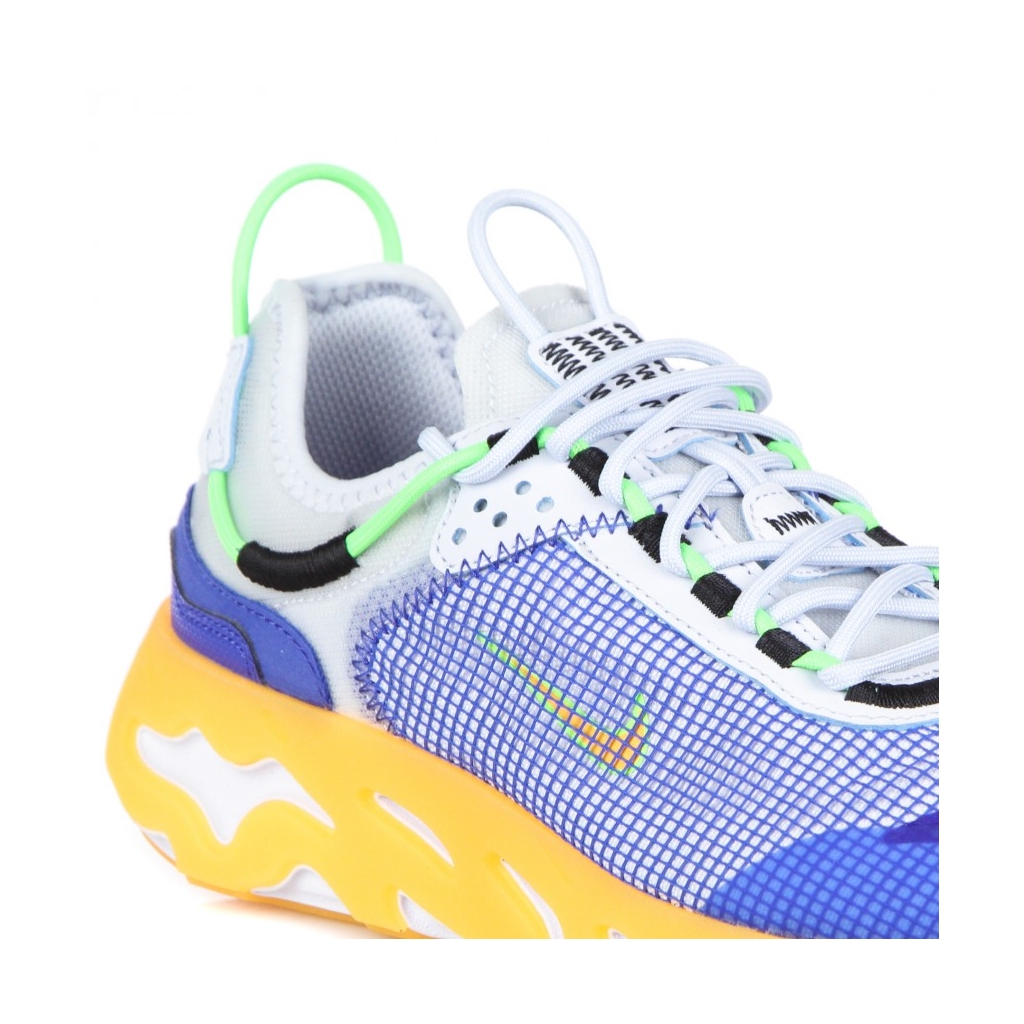 scarpa bassa uomo react live premium FOOTBALL GREY/LASER ORANGE/HYPER ROYAL