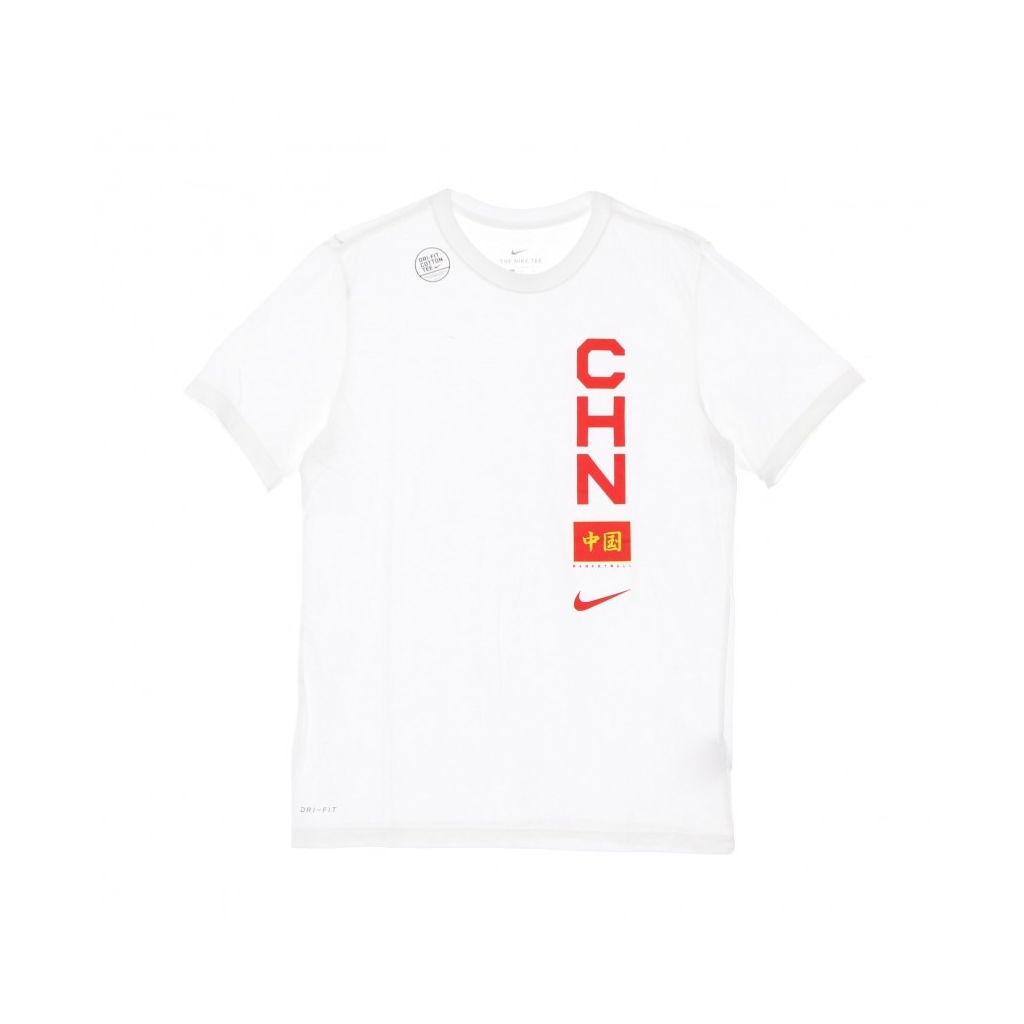 maglietta uomo olympics nike dri-fit team tee china WHITE