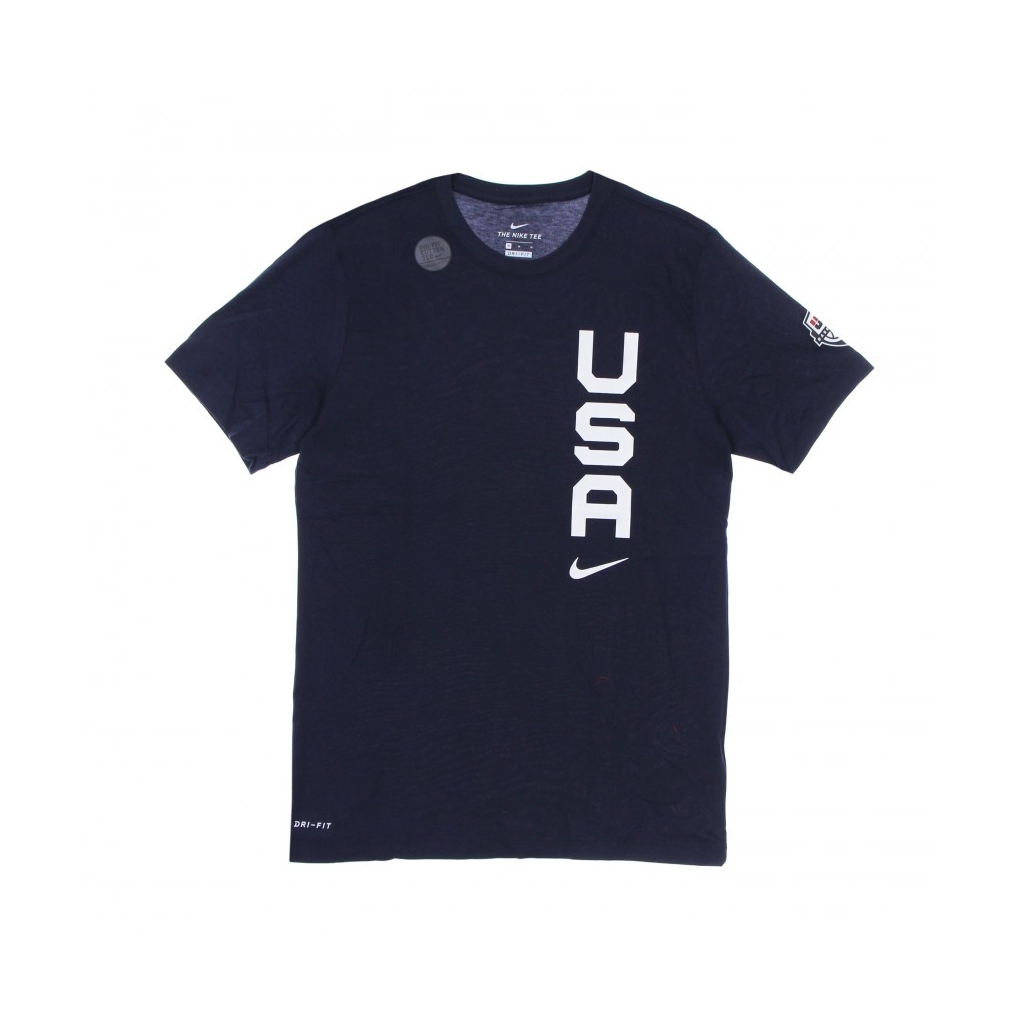 maglietta uomo olympics nike dri-fit team tee usa OBSIDIAN