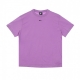 maglietta donna sportswear essential top VIOLET SHOCK/BLACK