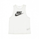 canotta donna w sportswear tank muscle futura new WHITE/BLACK