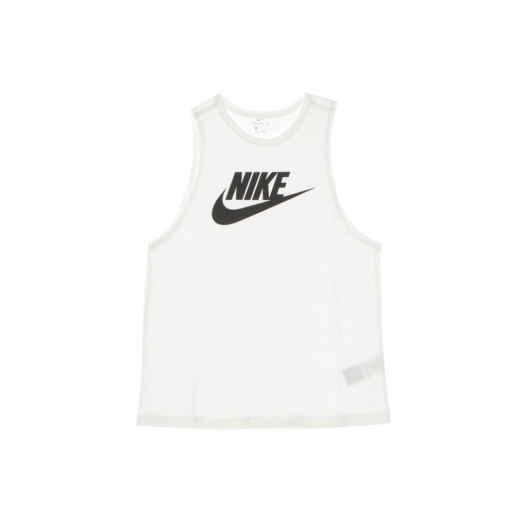 canotta donna w sportswear tank muscle futura new WHITE/BLACK