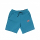 pantalone corto tuta ragazzo sportswear tech fleece short AQUAMARINE/TURF ORANGE