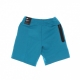 pantalone corto tuta ragazzo sportswear tech fleece short AQUAMARINE/TURF ORANGE