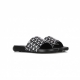 ciabatte uomo victori one slide print BLACK/WHITE/BLACK
