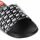 ciabatte uomo victori one slide print BLACK/WHITE/BLACK