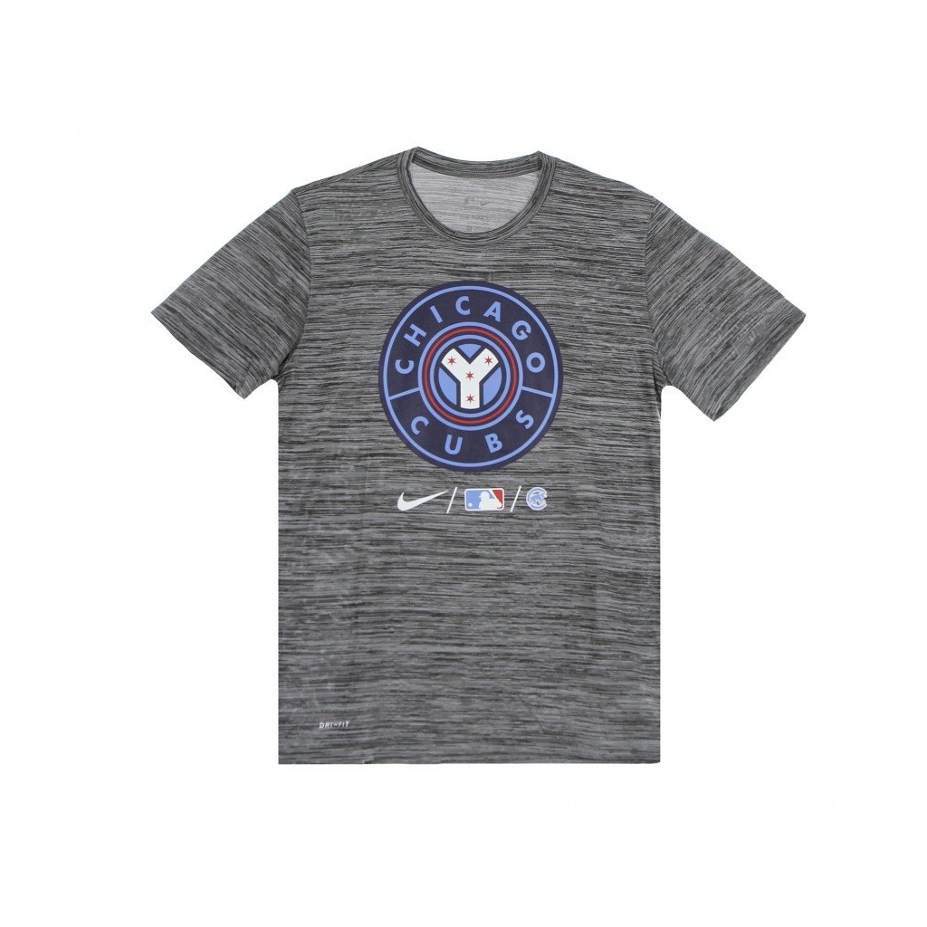 maglietta uomo mlb baseball velocity practice tee city connect chicub GRAPHITE/BLUE