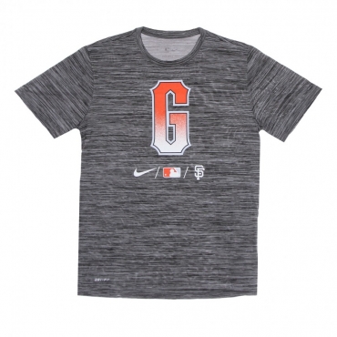 maglietta uomo mlb baseball velocity practice tee city connect safgia GRAPHITE/ORANGE