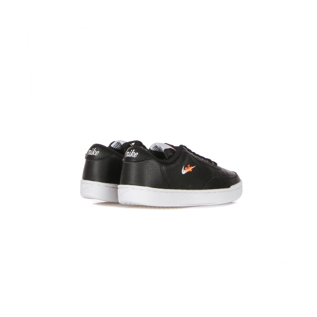 scarpa bassa donna wmns court vintage premium BLACK/WHITE/TOTAL ORANGE