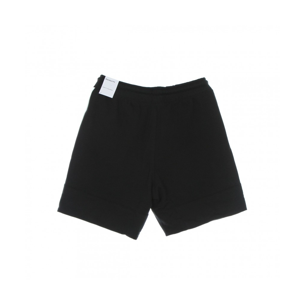 pantalone corto tuta uomo jordan jumpman fleece short BLACK/WHITE/BLACK