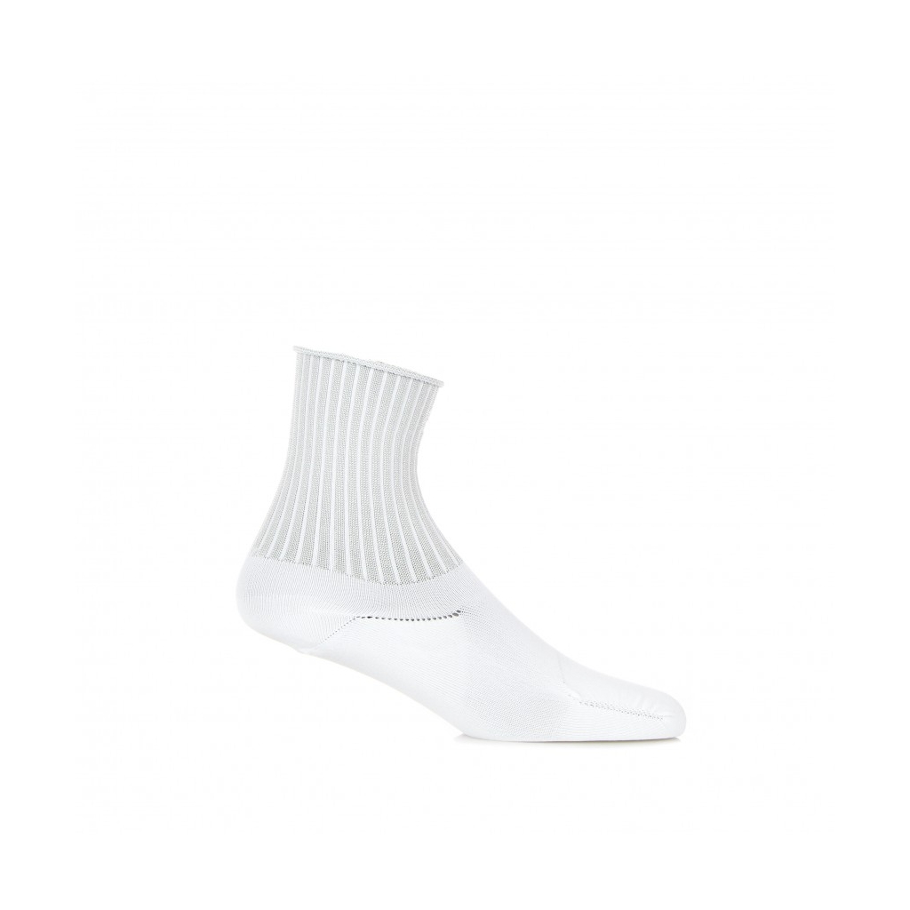 calza bassa donna w one ankle wildcard socks WHITE/SILVER