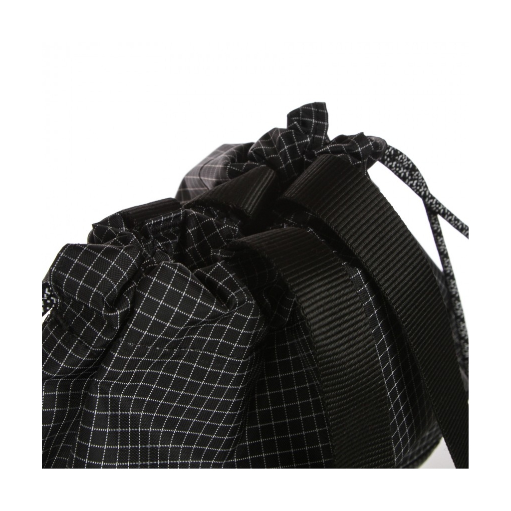 borsa di tela uomo heritage tote bag BLACK/BLACK/WHITE