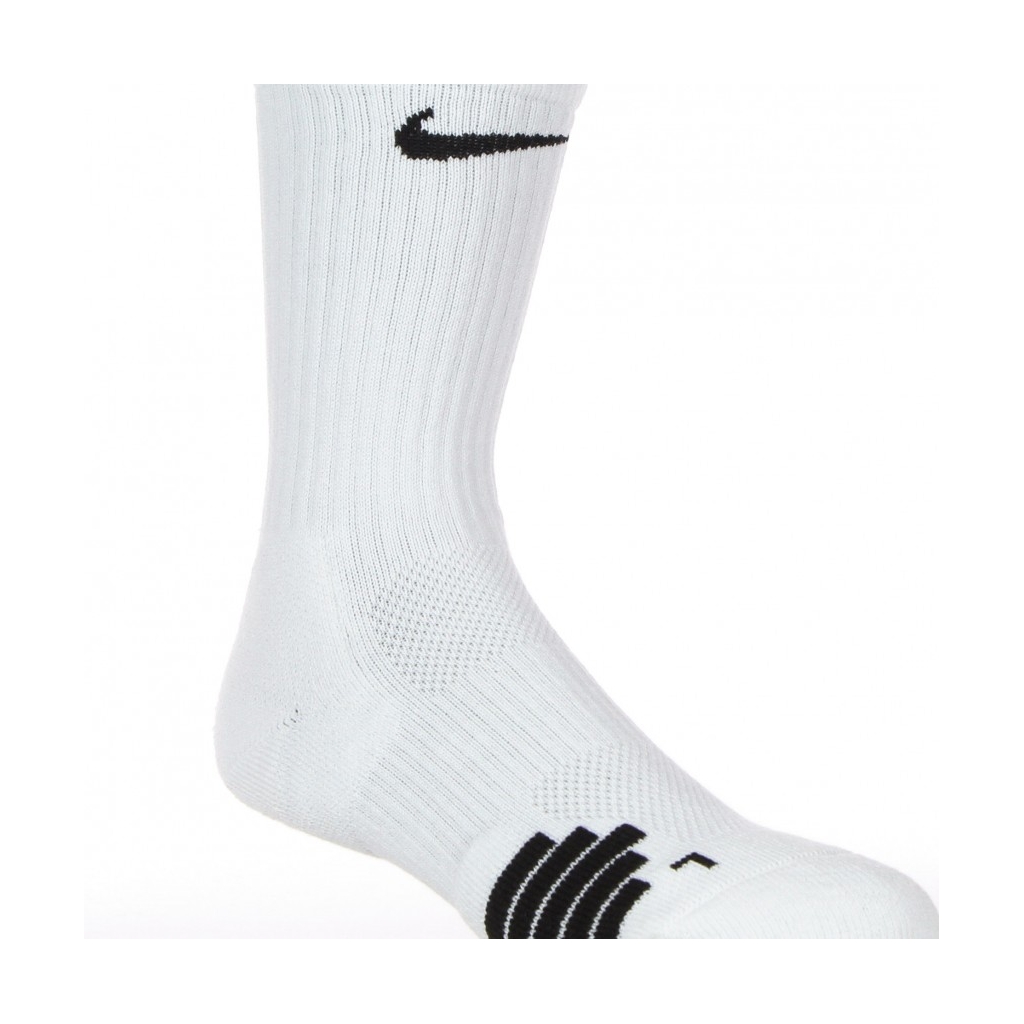calza media uomo elite crew WHITE/BLACK/BLACK