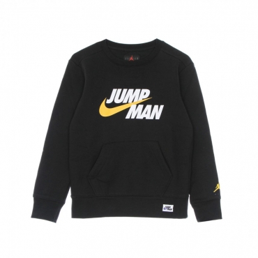 felpa girocollo ragazzo jumpman by nike crewneck BLACK