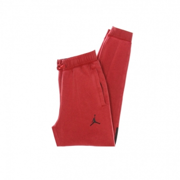 pantalone tuta leggero uomo dri-fit air fleece pant GYM RED/BLACK