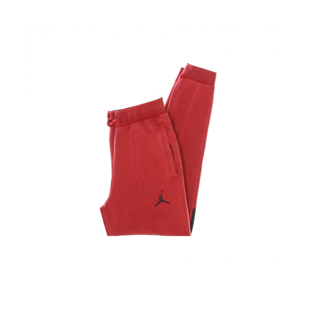 pantalone tuta leggero uomo dri-fit air fleece pant GYM RED/BLACK