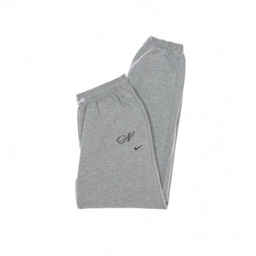 pantalone tuta leggero donna icon clash fleece gx highrise jogger DK GREY HEATHER/BLACK