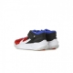 scarpa bassa ragazzo team hustle d 10 flyease gs OFF NOIR/WHITE/UNIVERSITY RED/GAME ROYAL
