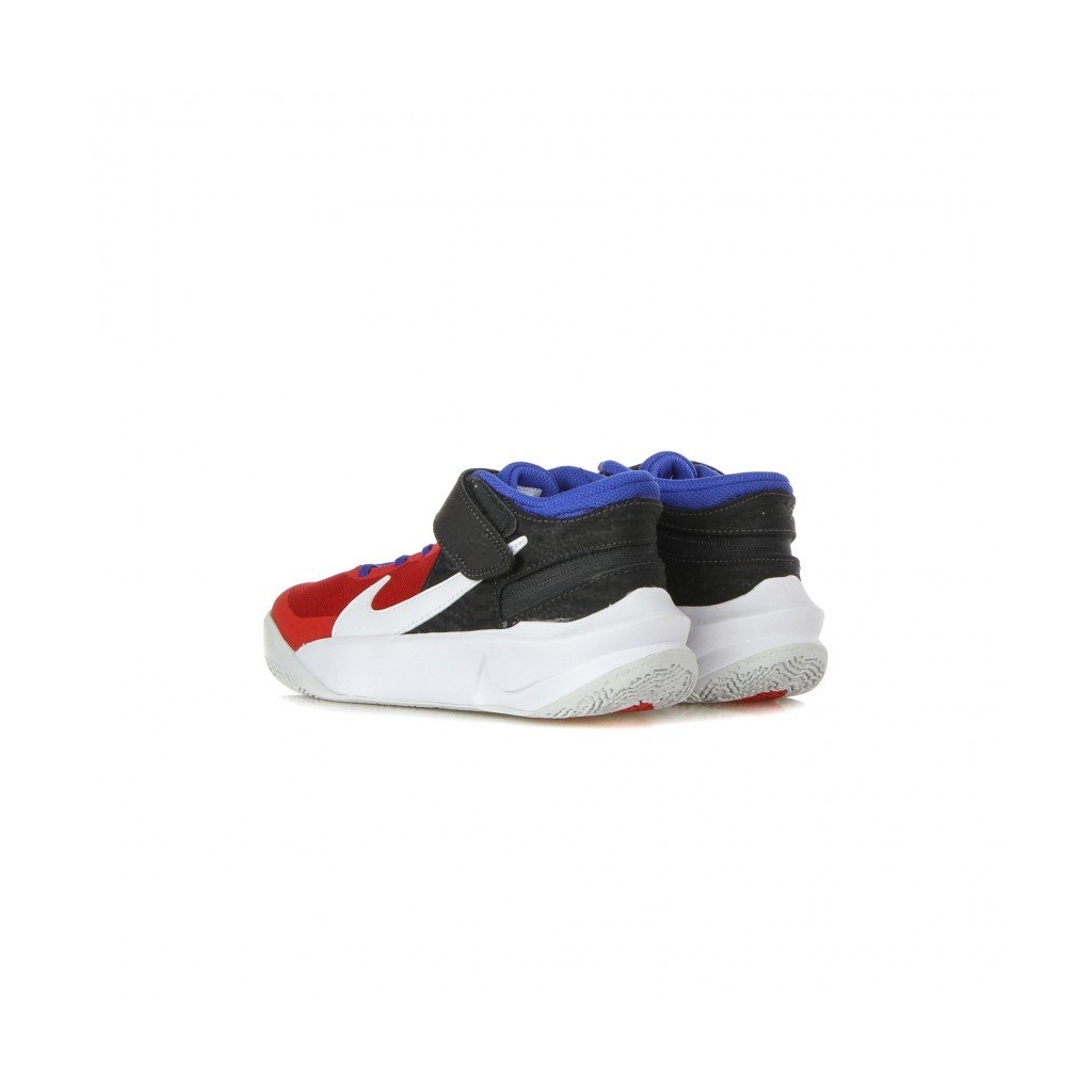 scarpa bassa ragazzo team hustle d 10 flyease gs OFF NOIR/WHITE/UNIVERSITY RED/GAME ROYAL