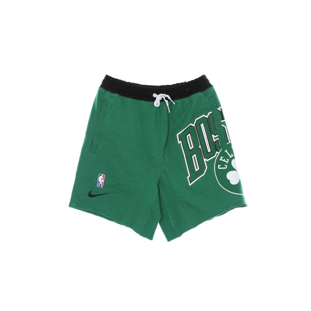 pantalone corto tuta uomo nba short fleece courtside 75 boscel CLOVER/BLACK/WHITE/BLACK