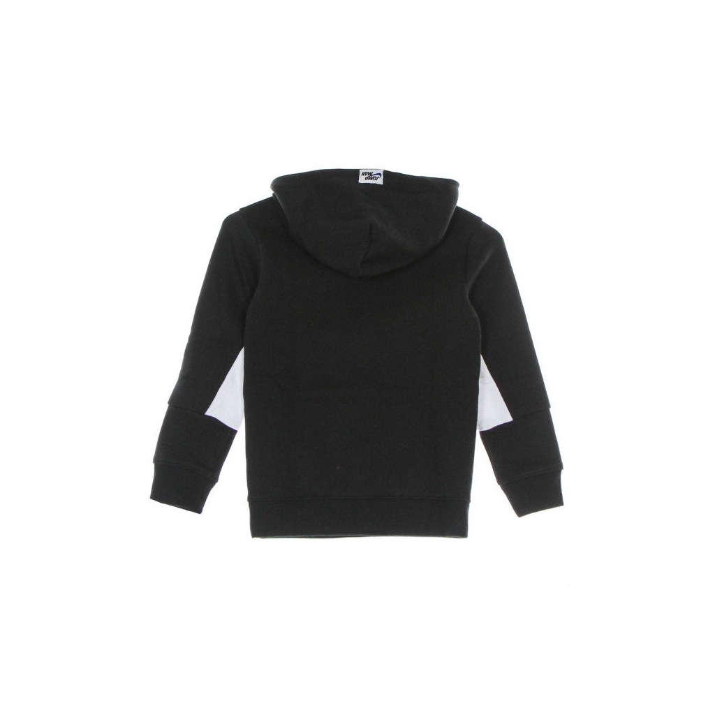 felpa cappuccio bambino jumpman by nike po hoodie BLACK