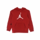 felpa cappuccio bambino jumpman by nike po hoodie GYM RED