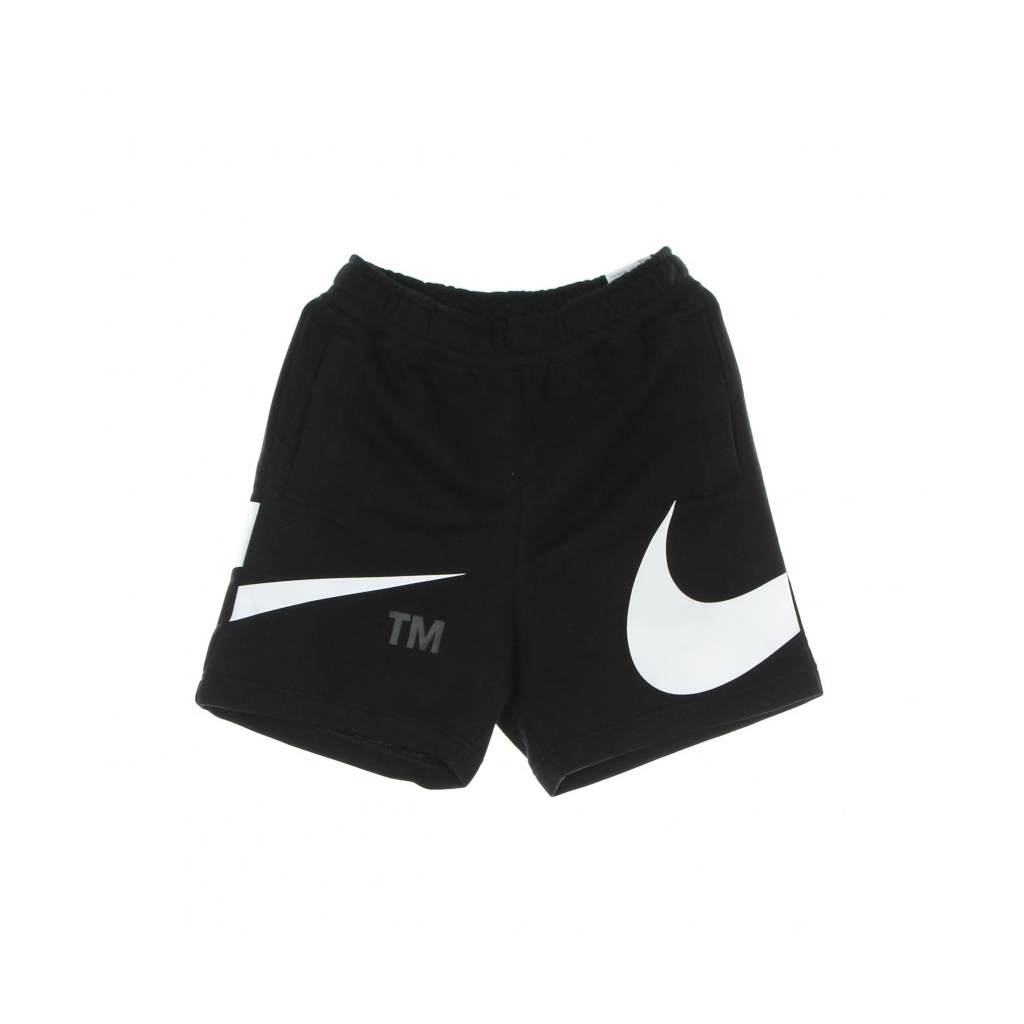 pantalone tuta leggero uomo swoosh ft short BLACK/WHITE