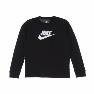 maglietta manica lunga ragazzo l/s basic futura tee BLACK/WHITE