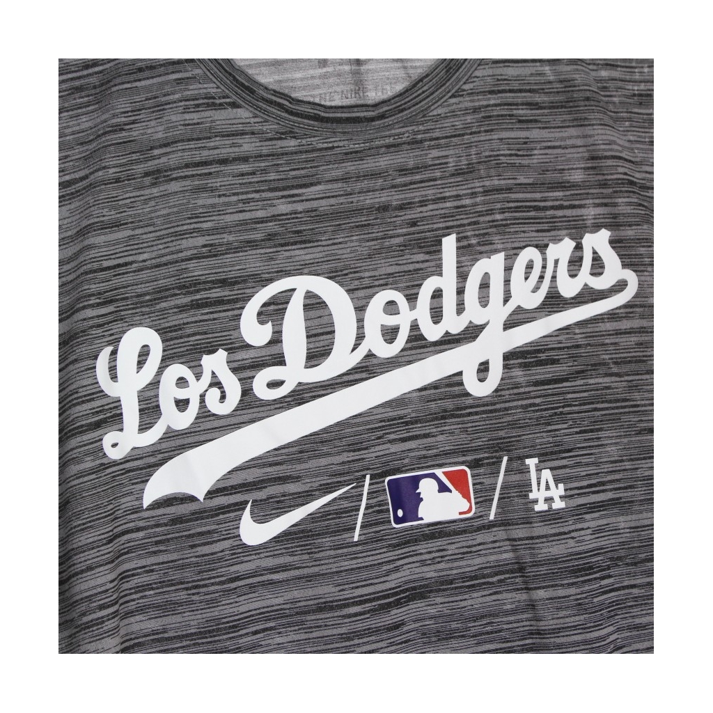 maglietta uomo mlb baseball velocity practice tee city connect losdod GRAPHITE/WHITE