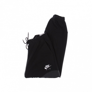pantalone tuta leggero donna w air fleece mr jogger BLACK/DK SMOKE GREY/WHITE