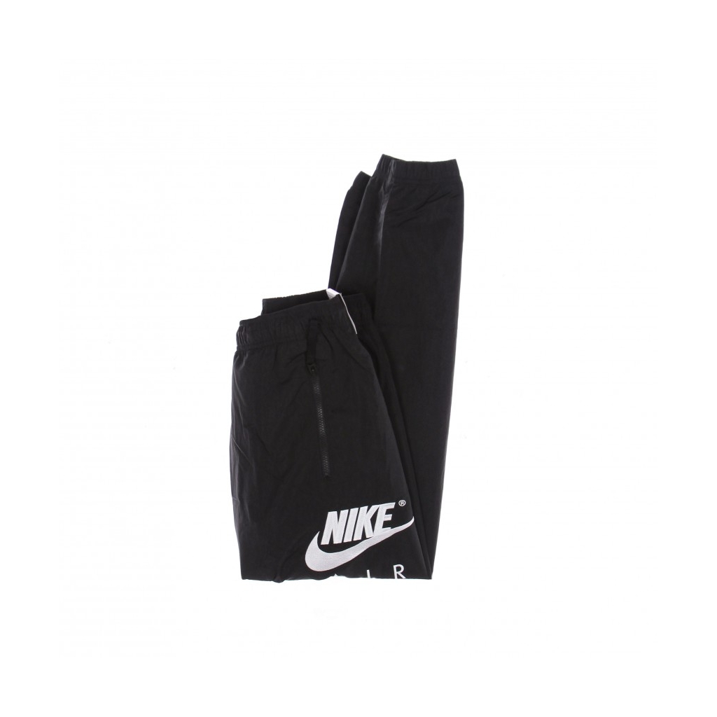 pantalone tuta uomo air woven pant BLACK/WHITE