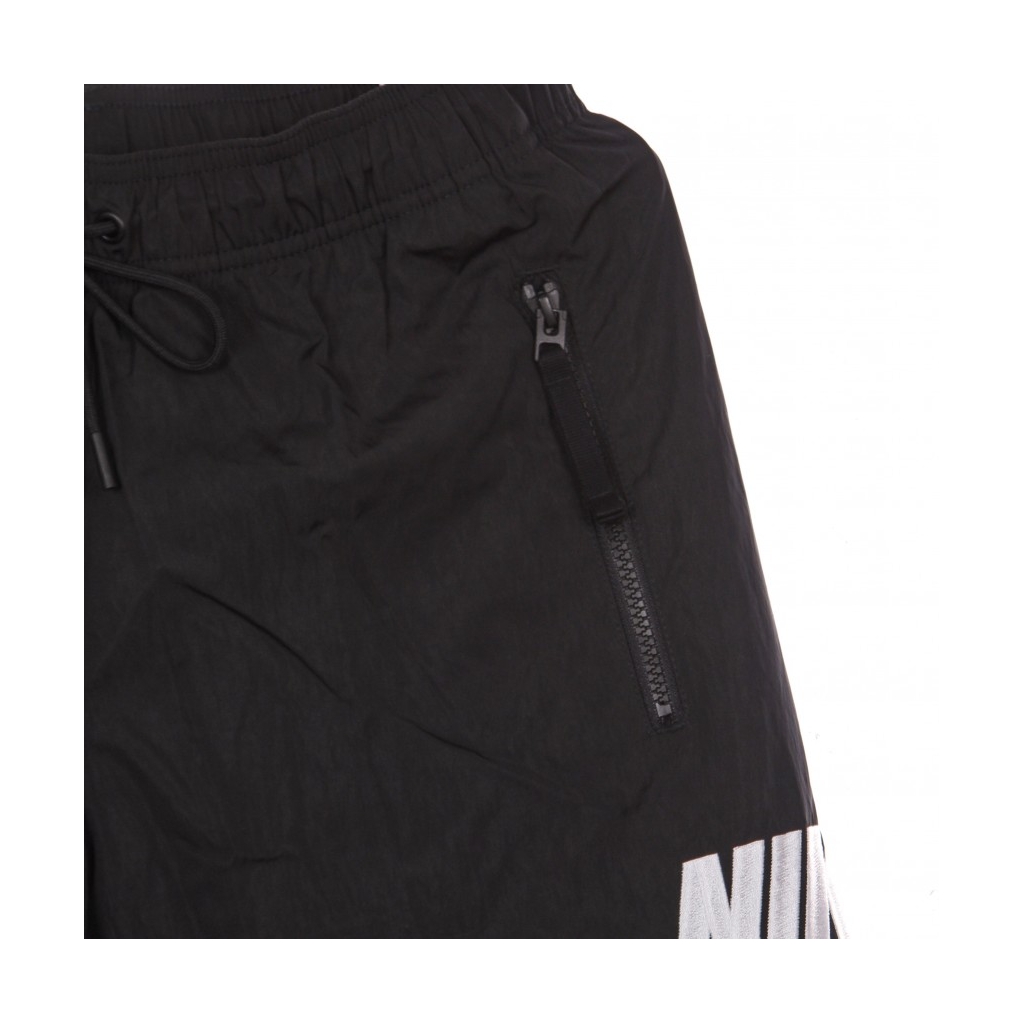 pantalone tuta uomo air woven pant BLACK/WHITE