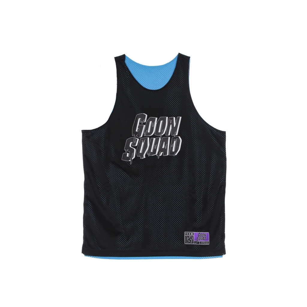 canotta tipo basket uomo dri fit standard issue reversible jersey x space jam LT BLUE FURY/BLACK