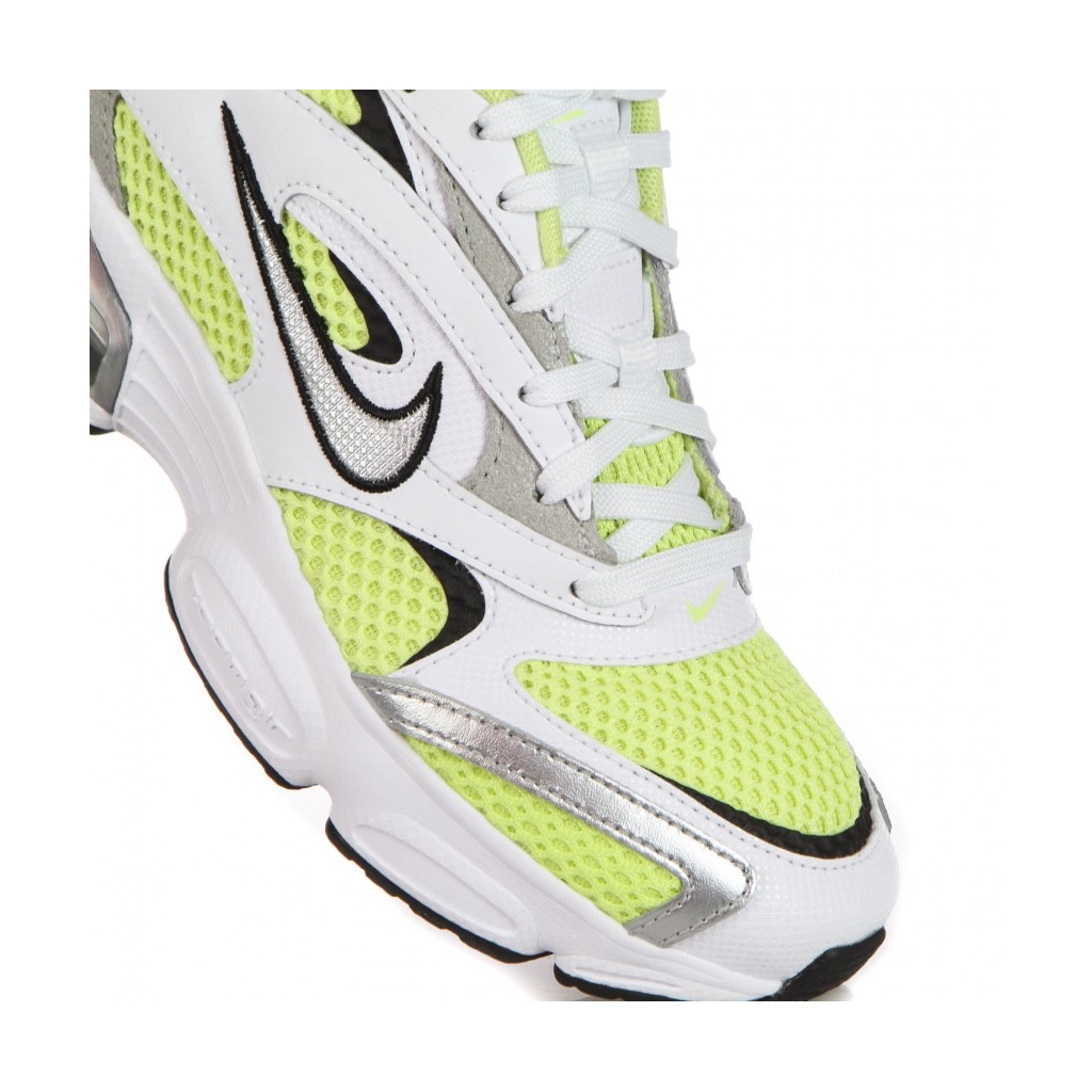 scarpa bassa donna w zoom air fire WHITE/METALLIC SILVER/LT LEMON TWIST