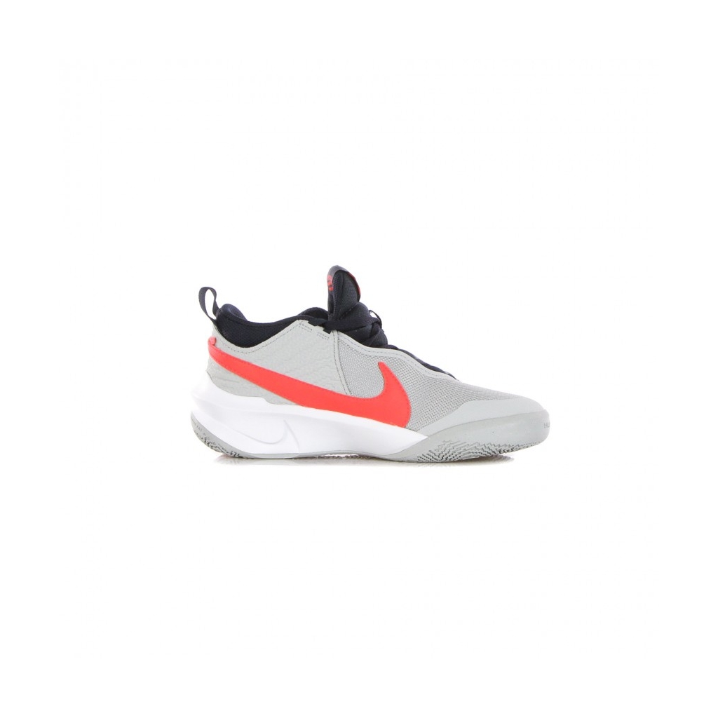 scarpa bassa ragazzo team hustle d 10 gs LT SMOKE GREY/BRIGHT CRIMSON