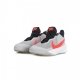 scarpa bassa ragazzo team hustle d 10 gs LT SMOKE GREY/BRIGHT CRIMSON