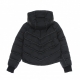 piumino ragazza synthetic fill hooded jacket BLACK/WHITE/WHITE