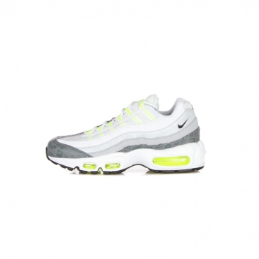 scarpa bassa uomo air max 95 WHITE/BLACK/COOL GREY/WOLF GREY