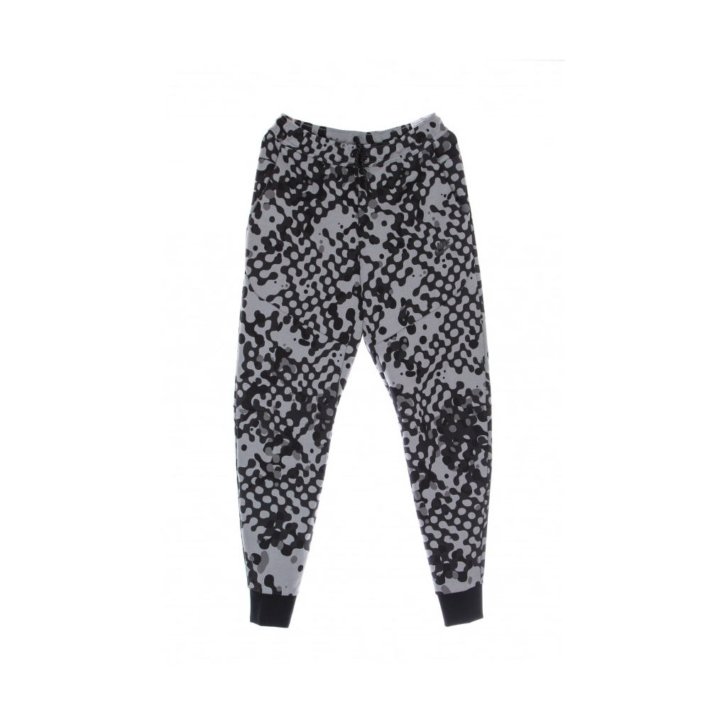 pantalone tuta leggero uomo tech fleece jogger react DK SMOKE GREY/BLACK/BLACK