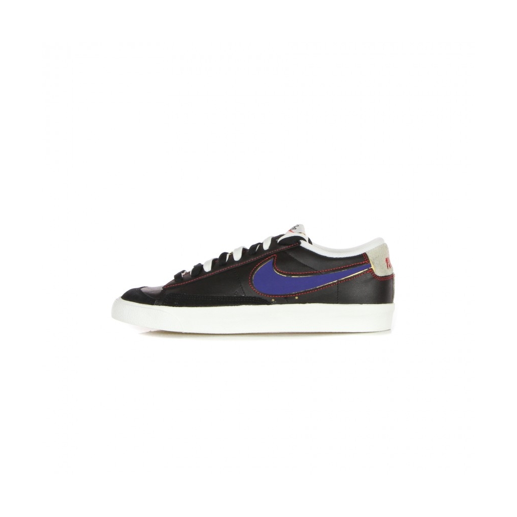 scarpa bassa uomo blazer low 77 prm BLACK/DEEP ROYAL BLUE/LIGHT STONE