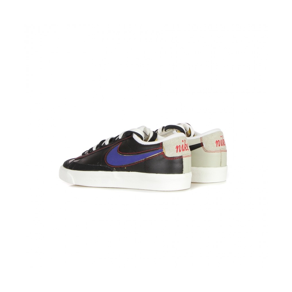 scarpa bassa uomo blazer low 77 prm BLACK/DEEP ROYAL BLUE/LIGHT STONE