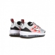 scarpa bassa uomo air max genome PURE PLATINUM/WHITE/BRIGHT CRIMSON/BLACK