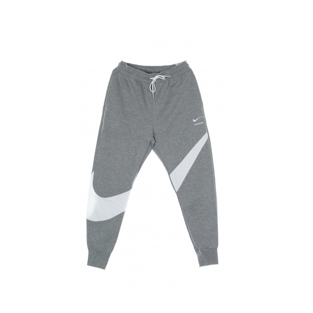 pantalone tuta leggero uomo swoosh tech fleece pant DK GREY HEATHER/WHITE/WHITE