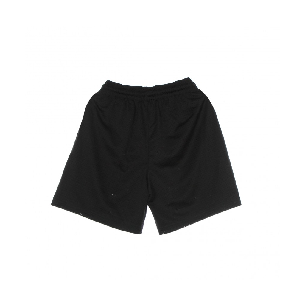 pantaloncino tipo basket uomo mesh short freak BLACK/CINNABAR