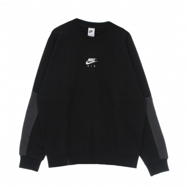 felpa girocollo uomo air bb fleece crew BLACK/ANTHRACITE/WHITE