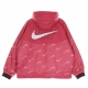 piumino donna w therma fit icon clash hooded jacket ARCHAEO PINK/BRONZE ECLIPSE