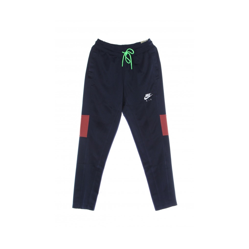 pantalone tuta uomo air poly knit pant OBSIDIAN/CEDAR/WHITE