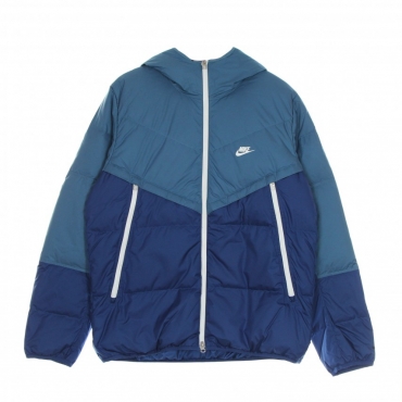 piumino uomo storm fit windrunner hooded jacket RIFT BLUE/COURT BLUE/SAIL/SAIL