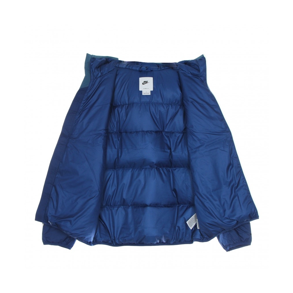piumino uomo storm fit windrunner hooded jacket RIFT BLUE/COURT BLUE/SAIL/SAIL