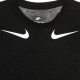 maglietta corta donna w swoosh tee BLACK